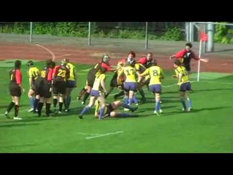 Rugby: Match Germany and Sweden