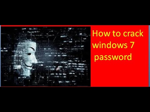 how to break windows 7 password