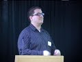 Google Tech Talk January 19, 2010 ABSTRACT Presented by Samuel Tesla. Gospecify is a behavior-driven development (BDD) framework for Go. Rather than focus on testing every nook and cranny of some code, it helps a programmer produce an executable specification of that code's behavior. Go's syntax allowed gospecify to be almost as expressive as Ruby's rpsec; however, a few tricks had to be used to achieve the best readability. This talk will introduce BDD concepts and demonstrate how to implement them in Go using gospecify. Samuel Tesla has had a computer at his fingertips his entire life. He started coding at age six as a maintenance programmer: tweaking a BASIC program his father wrote. Since then, he has always had a passion for telling computers what to do, and especially for programming languages. From niche languages like latex and Inform to general purpose languages like C and Perl; static languages like ocaml and Java to dynamic languages like Smalltalk and Lisp; he loves to learn different ways to program. Currently he works for Engine Yard slinging Ruby at the cloud. In his spare time he likes to code, play guitar, and write fiction.