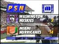 1994 Washington Huskies vs. Miami Hurricanes highlights