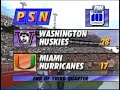 1994 Washington Huskies vs. Miami Hurricanes highlights
