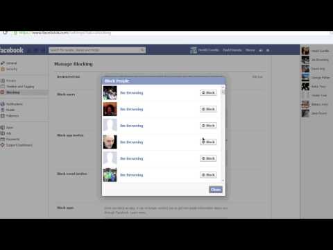 how to see a facebook that blocked you