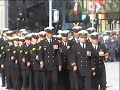Somme remembrance ceremony - dignitaries, guard of honour Somme remembrance ceremony - dignitaries, guard of honour