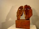Complicity (Oxid. Bronze) - Contemporary Sculpture