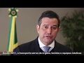 Ministro Maurício Quintella fala sobre o transporte de órgãos para transplante Ministro Maurício Quintella fala sobre o transporte de órgãos para transplante