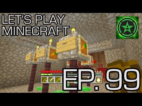 Let's Play Minecraft - Episode 99 - Golden Hoe