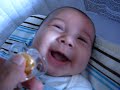 Sebastian Being Silly and Smiling
