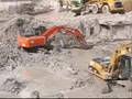 Caterpillar, Hitachi und Liebherr Bagger