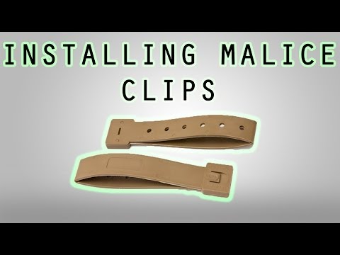 how to attach kydex holster to molle
