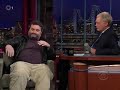 Artie lange on Letterman 06-12-08 Artie lange on Letterman 06-12-08