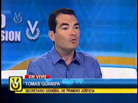 Tomás Guanipa pide al Gobierno un 'diálogo sincero' para enfrentar los problemas del país