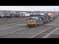 Selkirk Train Yard Intermodal Train part 1