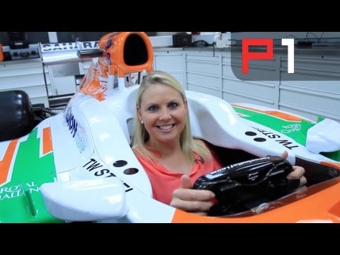 F1 - Formula 1 driver Adrian Sutil shows us around his Sahara Force India F1 car and tells us how to get the most out of the cars capabilities. Subscribe for more...