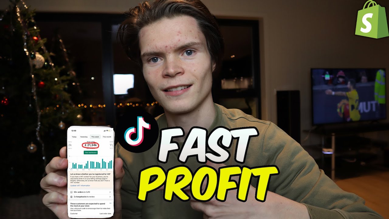 New TikTok Strategy For Shopify Dropshipping 2022  (Insane Profits)