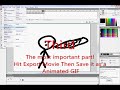 Tutorial : How to make .Gif Files with Flash MX