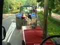 onderweg naar huis in de optocht met de 14