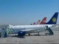 A rotina da aviação comercial .
