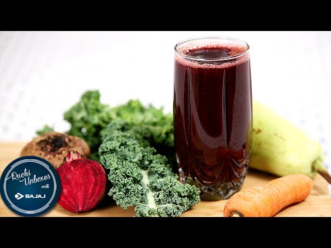 Vegetable Juice | Healthy And Easy To Make Juice Recipes | Ruchi Unboxes With Bajaj Electricals