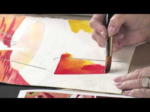 Watercolor Techniques for Daring Color with Anne Abgott