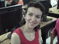 Student in a computer lab at Ross University