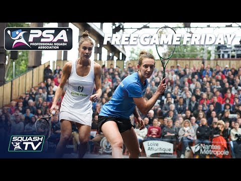 Squash: Tomlinson v Gilis - Free Game Friday - Squash De Nantes 2017