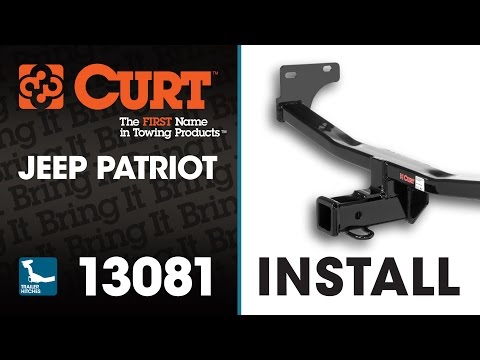 how to install hitch on jeep patriot