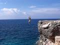 Rookie Cliff jumping