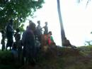 Tom jet plays music in Rabaul