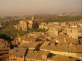The beautiful town of Siena in Tuscany Italy