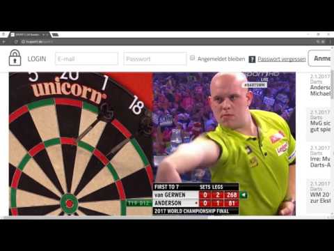 Dart: WM 2017 - Anderson vs. Van Gerwen (FINALE)