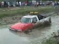 4x4 mud bog lukes deep hole RED BARN CUSTOMS