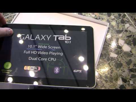 Samsung Galaxy Tab 10.1 Unboxing (Google I/O Limited Edition)