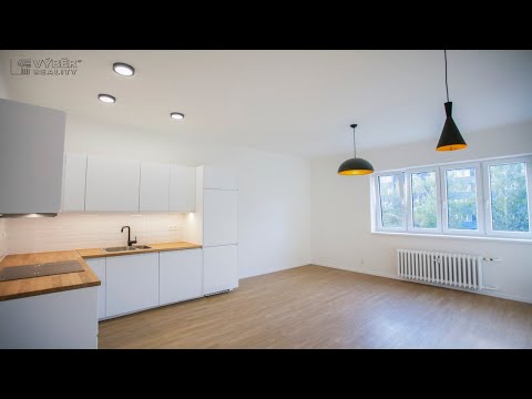 Video Pronájem bytu 2+kk/L, 52 m2, cihla, ul. V Olšinách, Praha 10 - Strašnice