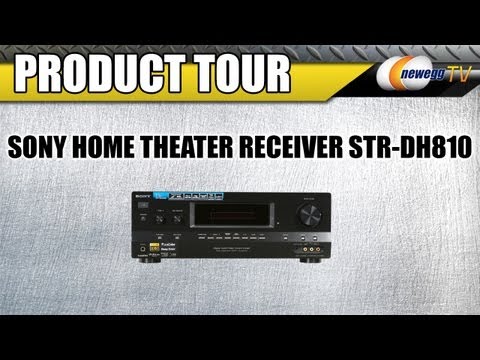 Product Tour: Sony Home Theater Receiver STR-DH810 Video