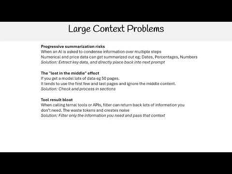 Claude Certified Architect - Large Context Problems