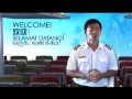 Daniel Chua as Captain in Bintan Resort Ferries Safety Video