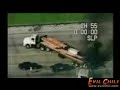 police vs 18 wheeler