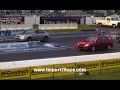 EVO Vs WRX Sti Shootout Drag Race 8-25-07