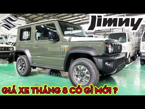 Suzuki Jimny màu xanh quân đội chào đón Tháng 8 với mức giá lăn bánh ấn tượng | i-tech vn