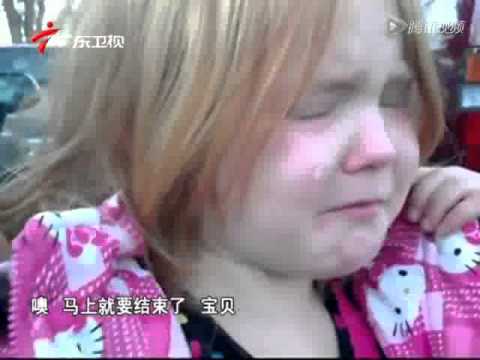 美大選惹哭4歲女孩國家廣播電臺道歉(視頻)