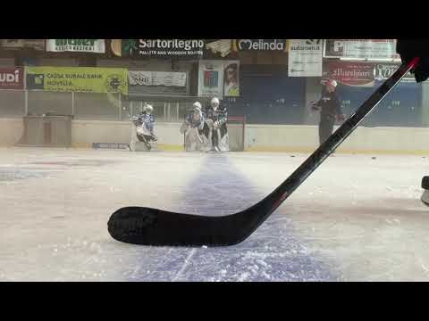 Ice Hockey Training with Eric Raymond at the International Hockey School camp in Italy