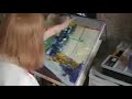 Speed painting - Nikki Rosetti - Flowers In A Window