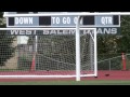 High school kicker field goals 50-59 Anthony Brainard football skills Oregon ducks skills video