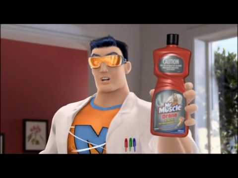 how to open mr muscle drain gel