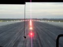 Airport Bus Tour on illuminated Leipzig Runway 26L