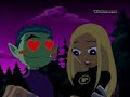 read:
this video is about terra and beastboy. the two verses are beastboy talking about terra and the chorus is terra talking about beastboy. terra is reflecting on her decision to choose to forget bb.

teen titans is owned and copyrighted by cartoon network, d.c. comics
and warner brothers studios