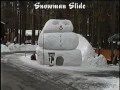 Snowman Slide in South Lake Tahoe!