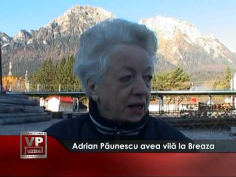 Adrian Păunescu avea vilă la Breaza