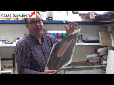 Artwork - http://www.fixaframe.com.au/blog/free-video-training How to fix artworks onto the mat board or backing board when you have a deckled edge. Learn more picture...
