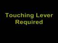 Shaping the lever press response